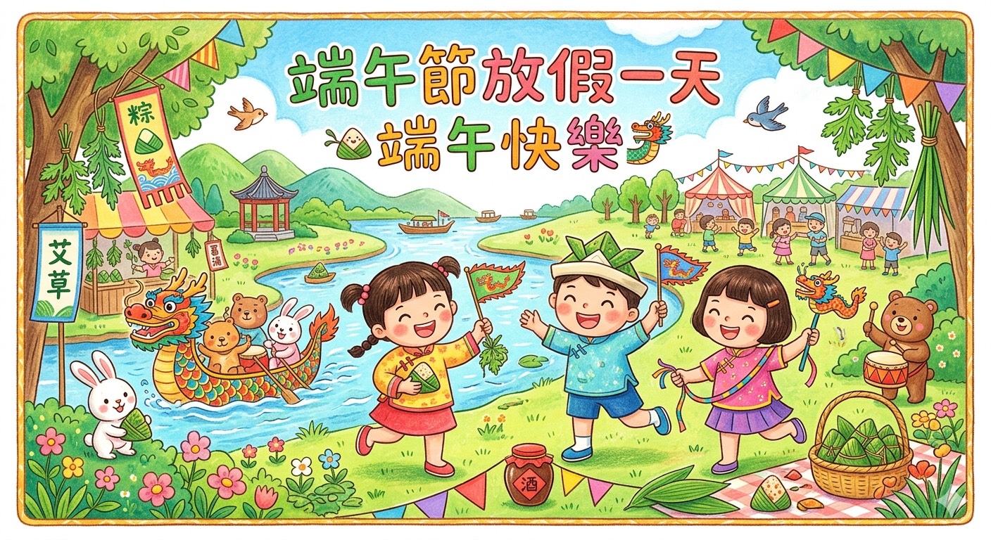 【連假公告】2026-端午節