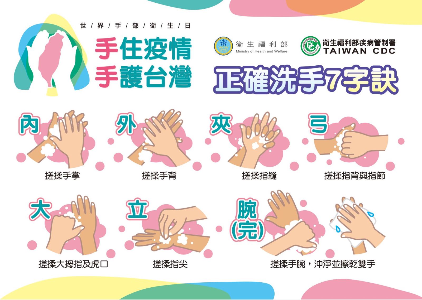 【衛教宣導】勤洗手遠離病毒